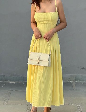 Rochie lunga SHEIN, galben