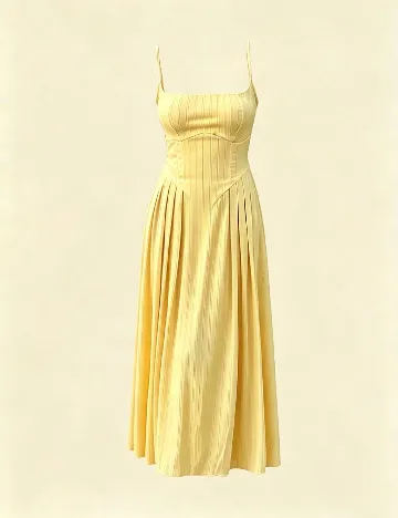 Rochie lunga SHEIN, galben