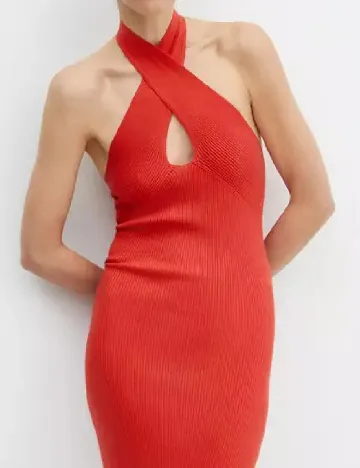 Rochie lunga Mango, portocaliu