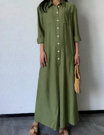 Salopeta SHEIN, verde