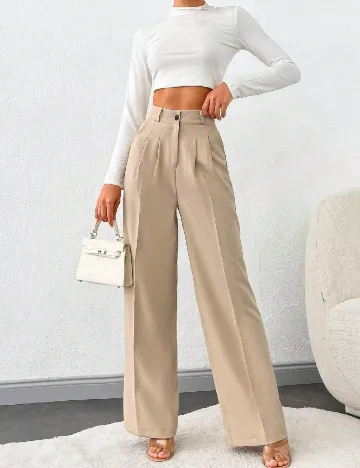 Pantaloni SHEIN, bej