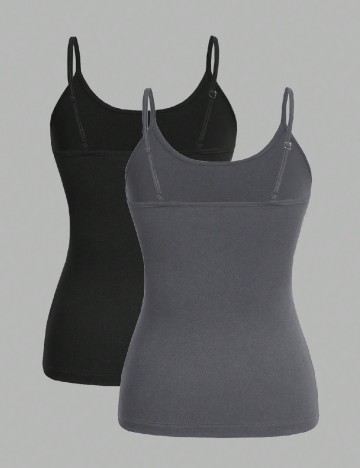 Set Maiouri 2 bucati SHEIN, gri/negru