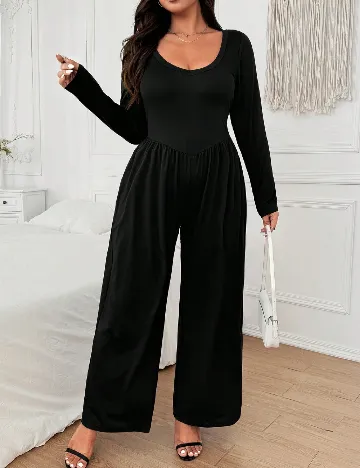 Salopeta SHEIN CURVE, negru
