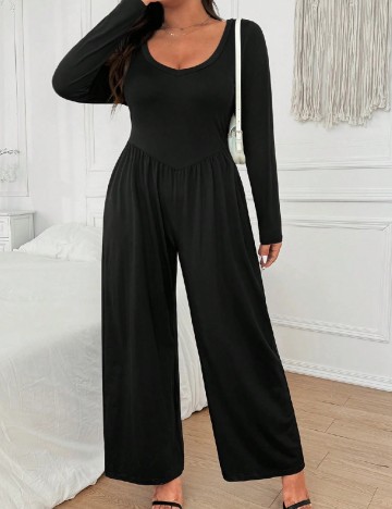 Salopeta SHEIN CURVE, negru