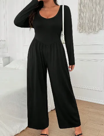 Salopeta SHEIN CURVE, negru