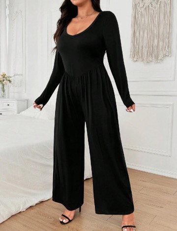 Salopeta SHEIN CURVE, negru