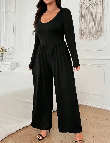 Salopeta SHEIN CURVE, negru