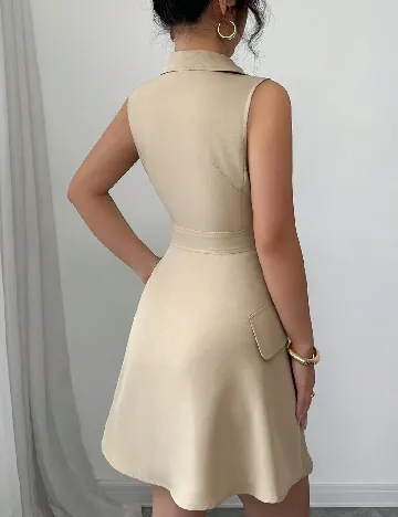 Rochie scurta SHEIN, maro