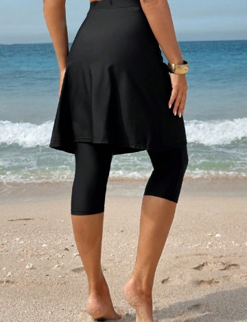 Fusta pantalon SHEIN, negru