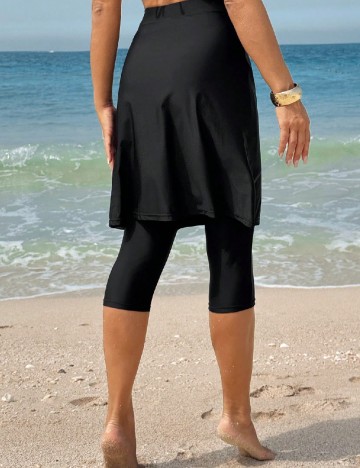 Fusta pantalon SHEIN, negru