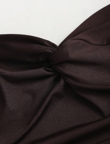 Rochie lunga SHEIN, maro