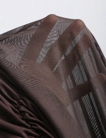 Rochie lunga SHEIN, maro
