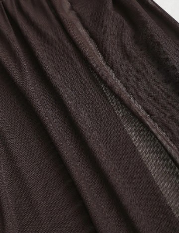 Rochie lunga SHEIN, maro