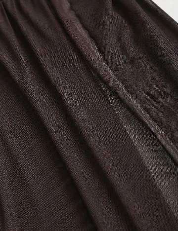 Rochie lunga SHEIN, maro