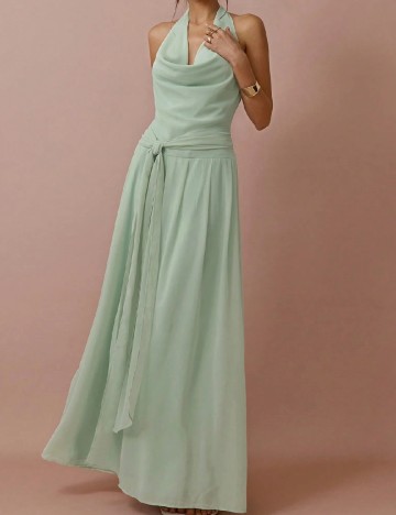 Rochie lunga SHEIN, verde