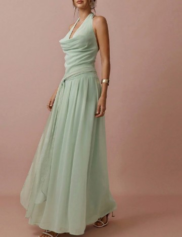 Rochie lunga SHEIN, verde