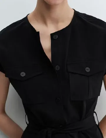 Rochie scurta Mango, negru