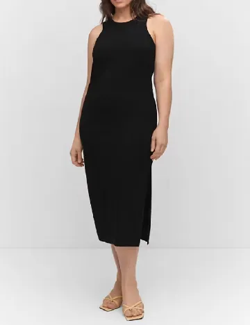 Rochie medie Mango, negru