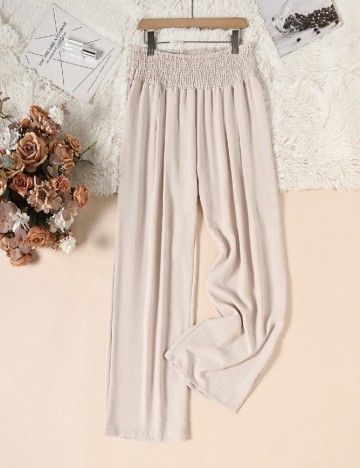 Pantaloni SHEIN CURVE, bej