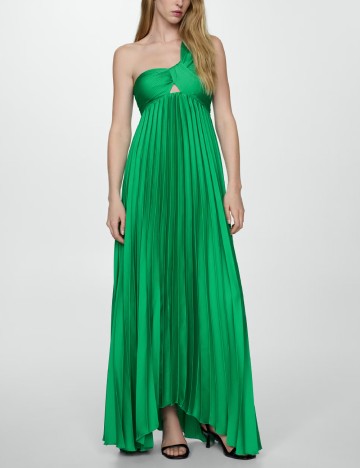 Rochie lunga Mango, verde