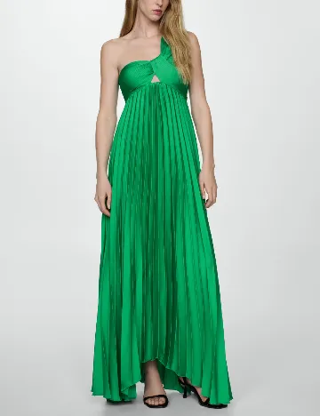 Rochie lunga Mango, verde
