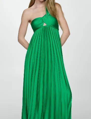 Rochie lunga Mango, verde