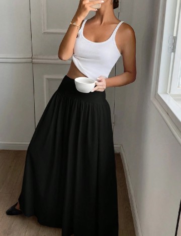 Fusta SHEIN, negru