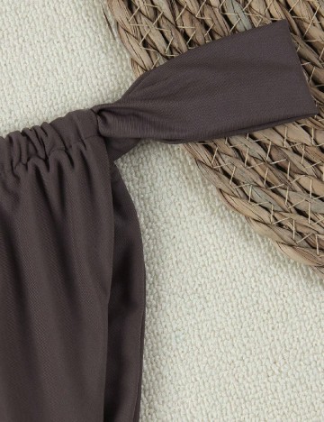 Costum de baie SHEIN, maro