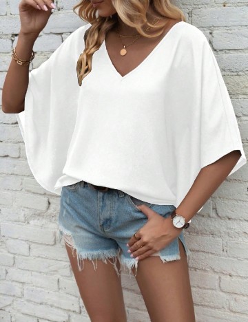 Bluza SHEIN, alb