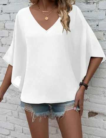 Bluza SHEIN, alb