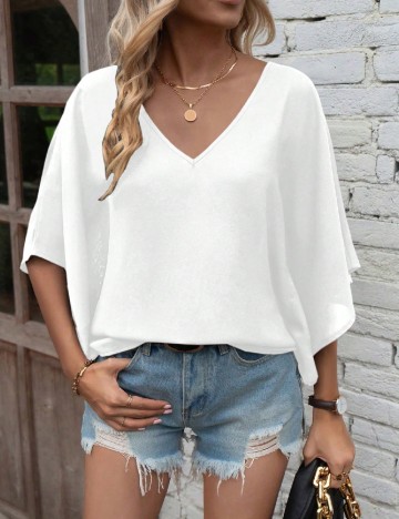 Bluza SHEIN, alb