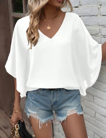 Bluza SHEIN, alb
