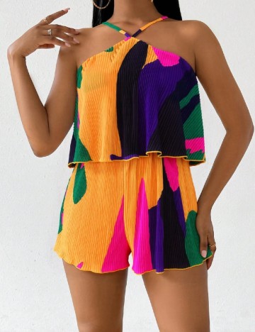 Salopeta SHEIN, mix culori