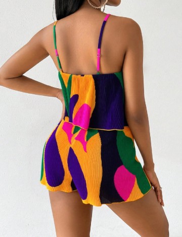 Salopeta SHEIN, mix culori