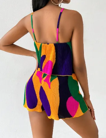 Salopeta SHEIN, mix culori