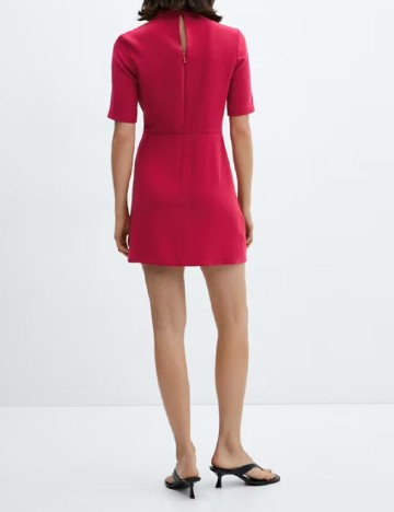 Rochie scurta Mango, roz