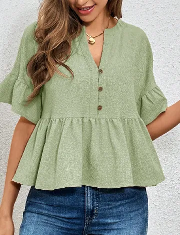 Bluza SHEIN, verde