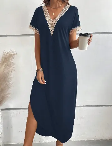 Rochie medie SHEIN, bleumarin