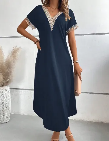 Rochie medie SHEIN, bleumarin