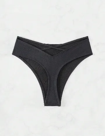Chilot de  baie SHEIN, negru