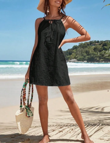 Rochie de plaja SHEIN, negru