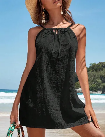 Rochie de plaja SHEIN, negru