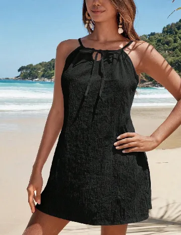Rochie de plaja SHEIN, negru