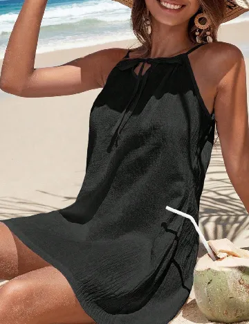 Rochie de plaja SHEIN, negru