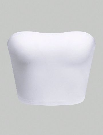 Set topuri 2 bucati SHEIN, negru/alb