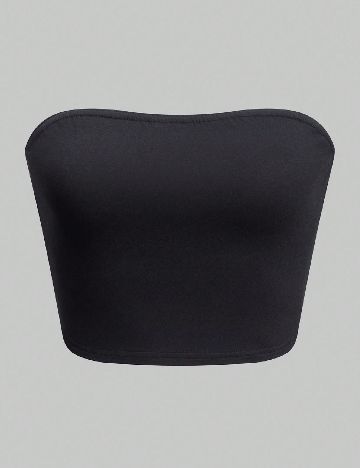 Set topuri 2 bucati SHEIN, negru/alb