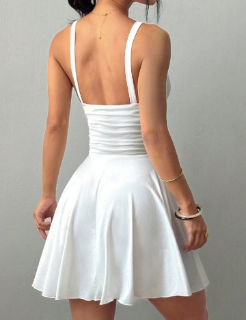 Rochie scurta SHEIN, alb