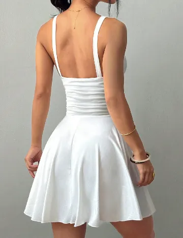 Rochie scurta SHEIN, alb