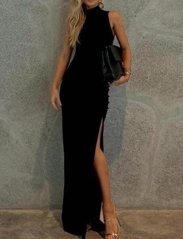 Rochie lunga SHEIN, negru