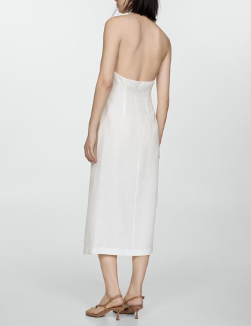 Rochie medie Mango, alb